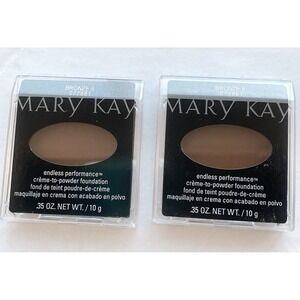 Mary Kay Creme To Powder Foundation Bronze 5 Endless Performance 077881 Lot Of 2